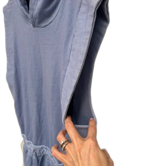 Free People Oliver Hooded Backless Romper Size Medium - Picture 7 of 8